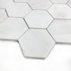 Mozaika hexagon, GLACIER WHITE